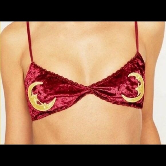 Urban Outfitters Other - UO Out from under Crescent moon Applique Bralette.